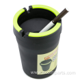 Car Ashtray Luminous Butt Bucket Creative Portable